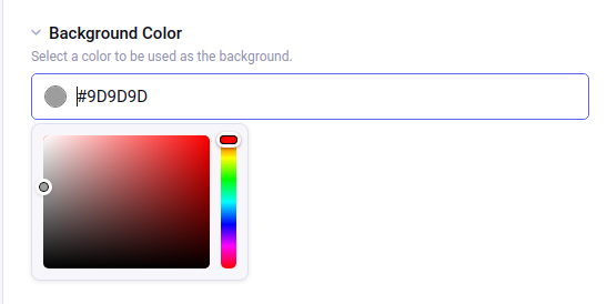 color picker field