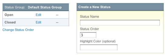 Custom Entry Statuses
