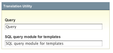 Translation Utility File View screen